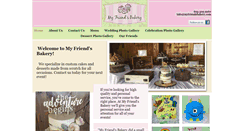 Desktop Screenshot of myfriendsbakery.com